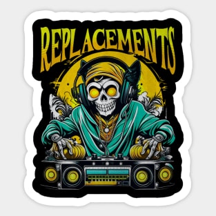 Replacements Sticker